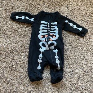 Newborn Skeleton Onesie